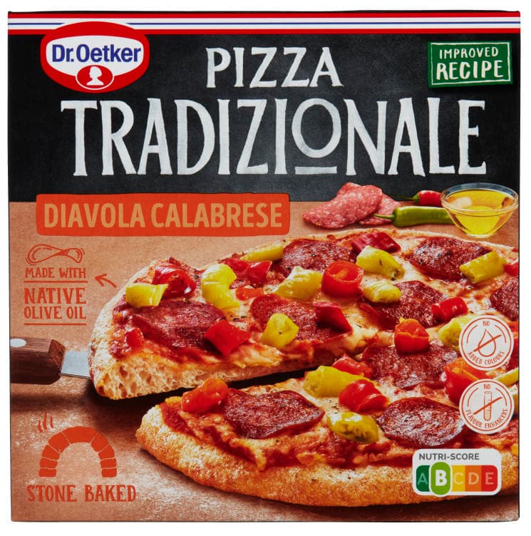 Tradizionale Pizza Diavola Calabrese 360g Dr. Oetker 360 g
