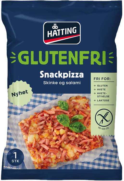 Snackpizza glutenfri 100g Hatting 100 g