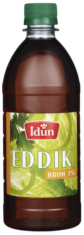 Eddik 7% Brun 0,6l Idun 600 ml