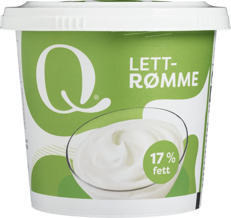 Lettrømme 17% 300g Q 300 g