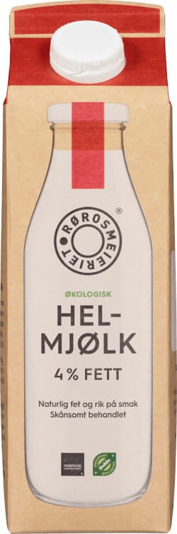 Helmjølk Økologisk 1l Røros 1000 ml