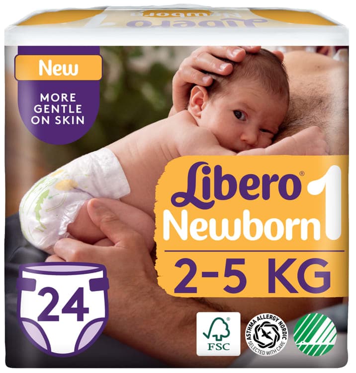 Libero Newborn Str.1 24stk 24 stk