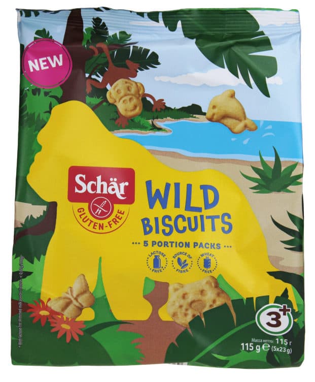 Wild Biscuits Barnekjeks Gl.Fri 115g Schär 115 g