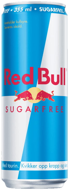 Red Bull Sukkerfri 355ml boks