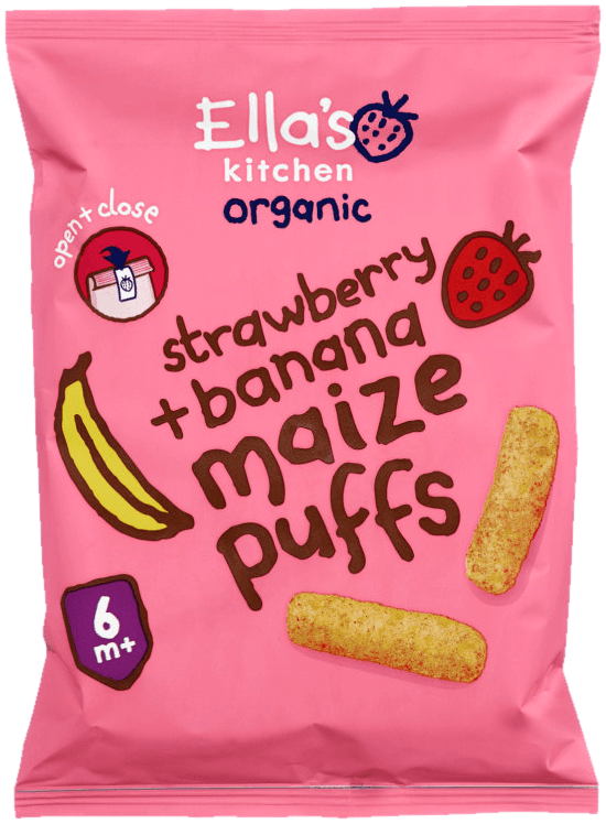 Maismums Jordbær&Banan 20g Ellas