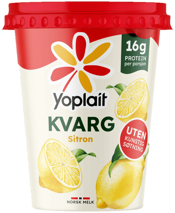 Yoplait Kvarg Sitron 420g