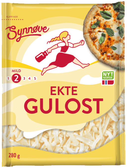 Gulost Grovrevet 280g Synnøve