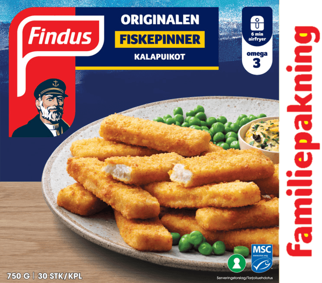 Fiskepinner 750g Findus