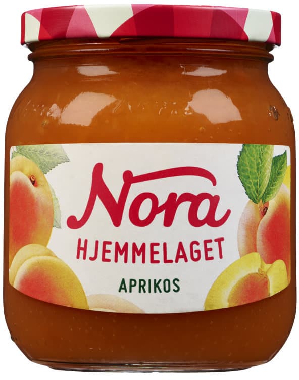 Aprikossyltetøy Hjemmelaget 400g Nora