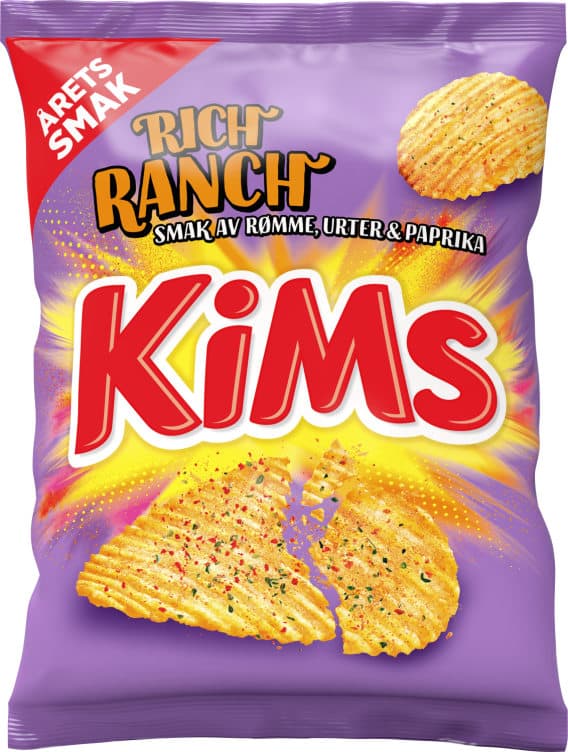 Potetgull Rich Ranch 200g Kims