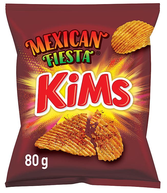 Potetgull Mexican Fiesta 80g Kims