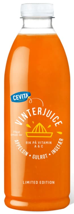 Vinterjuice Appelsin/Gulrot/Ingefær 1l Cevita
