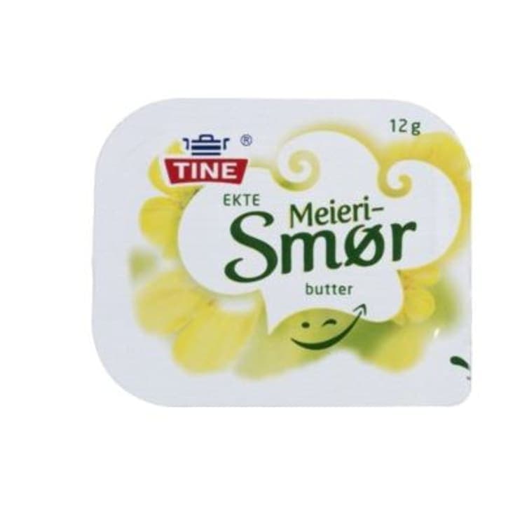 Meierismør Kuvert 12g Tine pr Kg