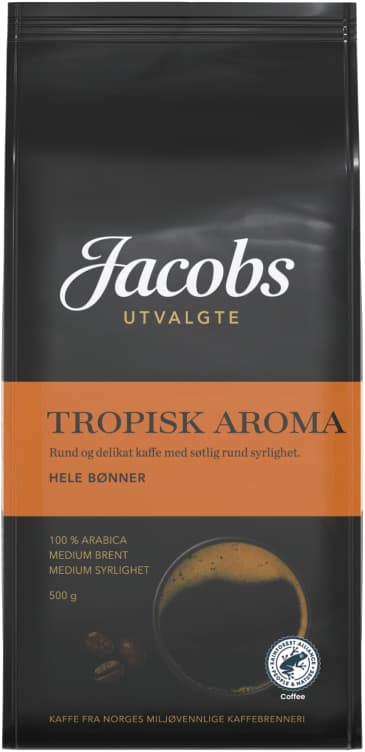 Tropisk Aroma Hele Bønner 500g Jacobs Utvalgte
