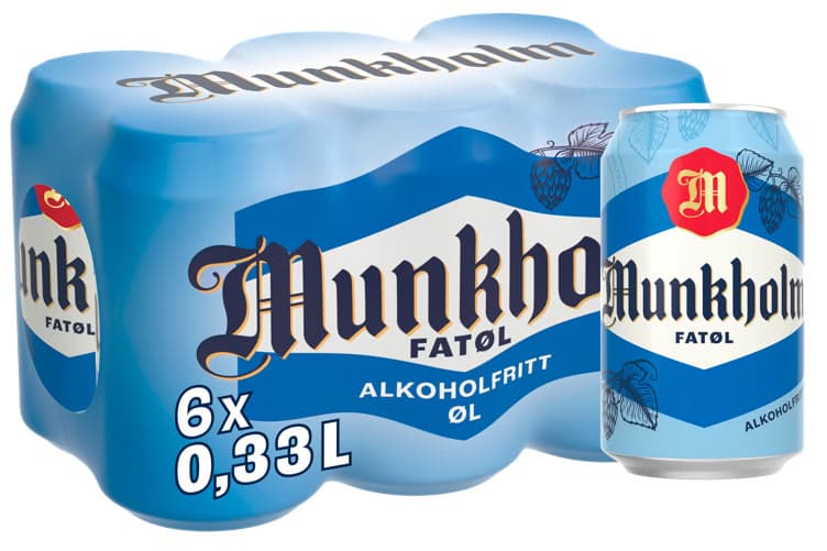 Munkholm Fatøl 0,33lx6 boks 1980 ml