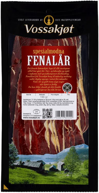 Fenalår 100g Vossakjøt