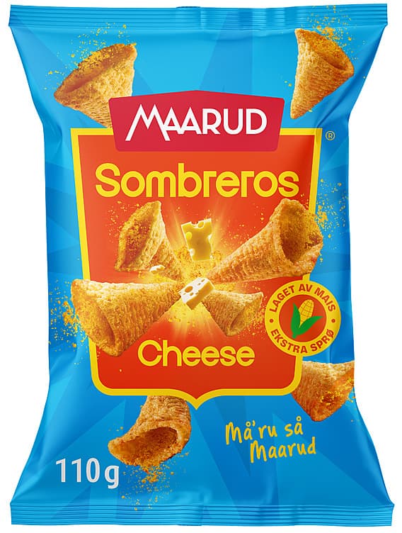 Sombreros Cheddar 110g Maarud
