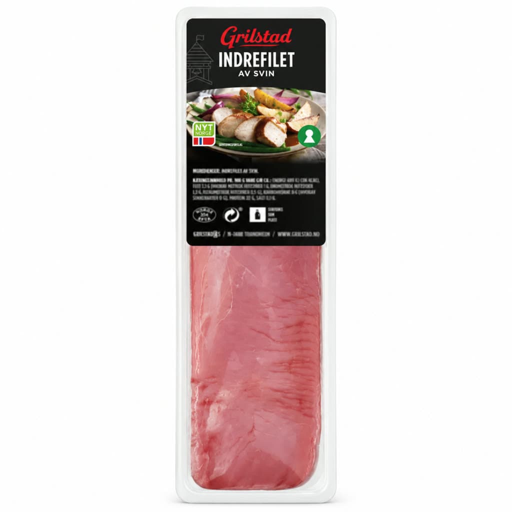 Svin Indrefilet Pris pr kg ca 600g Grilstad