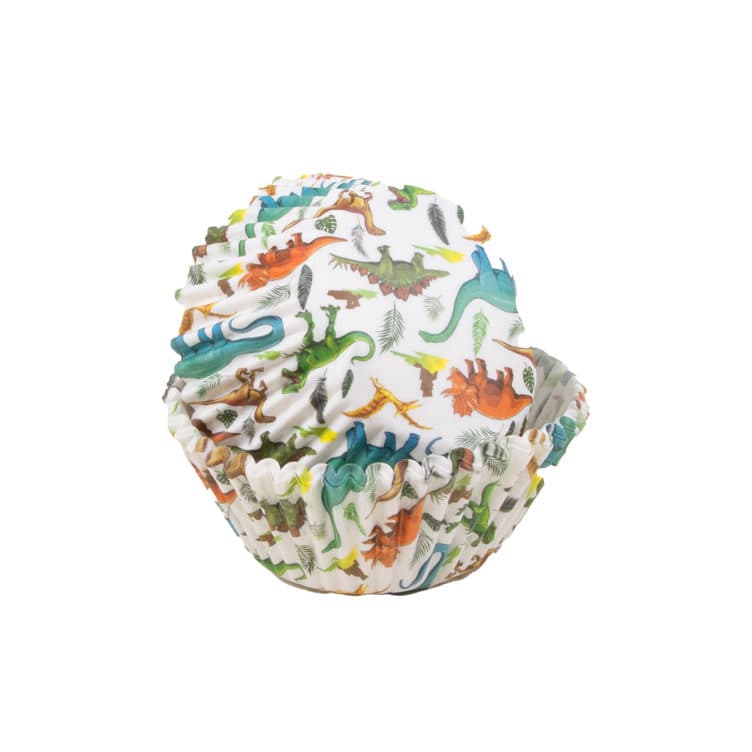 Muffinsform Dinosaur 50stk Cacas