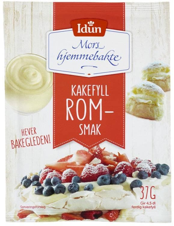 Idun Kakefyll med Romsmak 37g