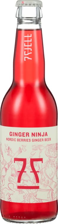 Ginger Ninja Nordic Berries 330ml 7 Fjell Bryggeri flaske