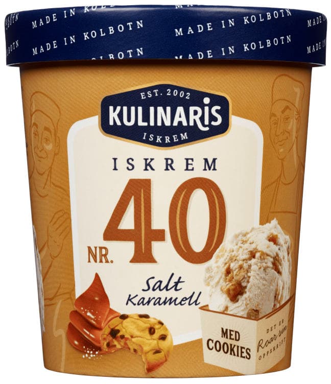 Kulinaris Iskrem Salt Karamel&Cookies 500ml