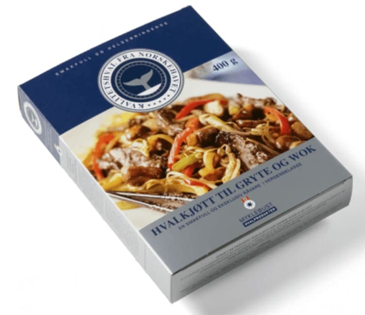 Hvalkjøtt til Gryte&Wok 400g