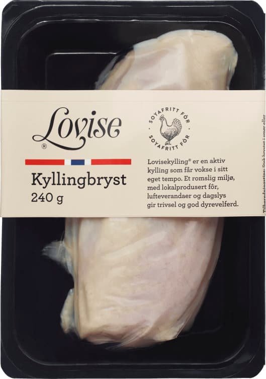 Kyllingbryst 240g Lovise