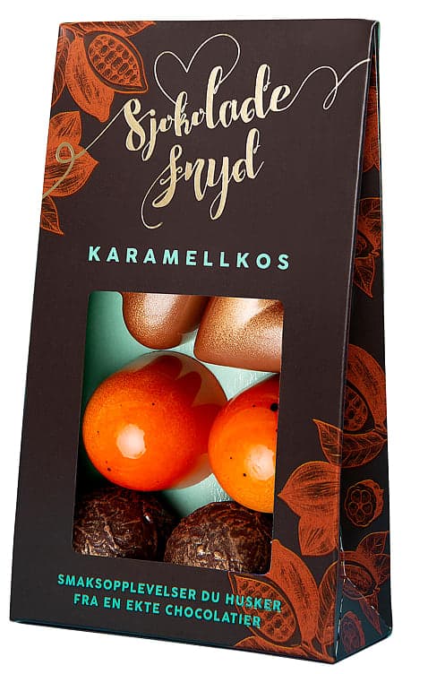 Karamellkos 6biter Jentene på Tunet 75g Sjokoladefryd