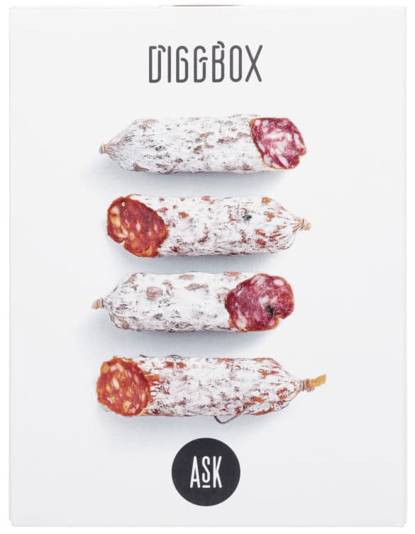 Diggbox Gaveeske 460g Ask Gård