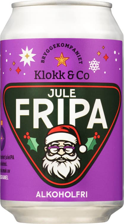 Fripa Jul Kanel 330ml Klokk&Co boks