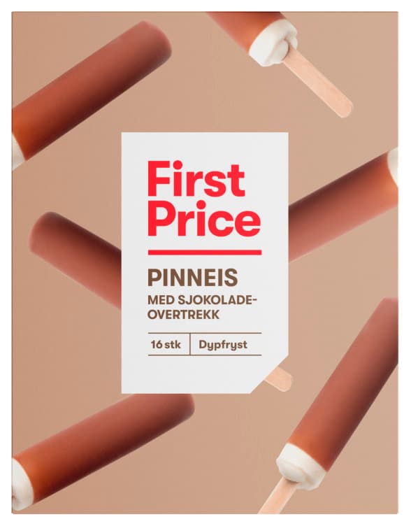Sjoko Vaniljeis 16stk First Price