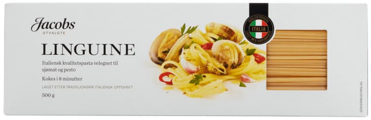 Pasta Linguine 500g Jacobs Utvalgte