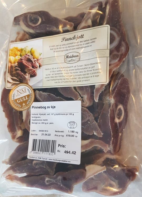 Pinnebog Av Kje Ca1,5kg Heidrun