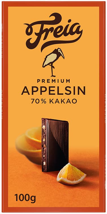 Premium Dark Orange 100g Freia