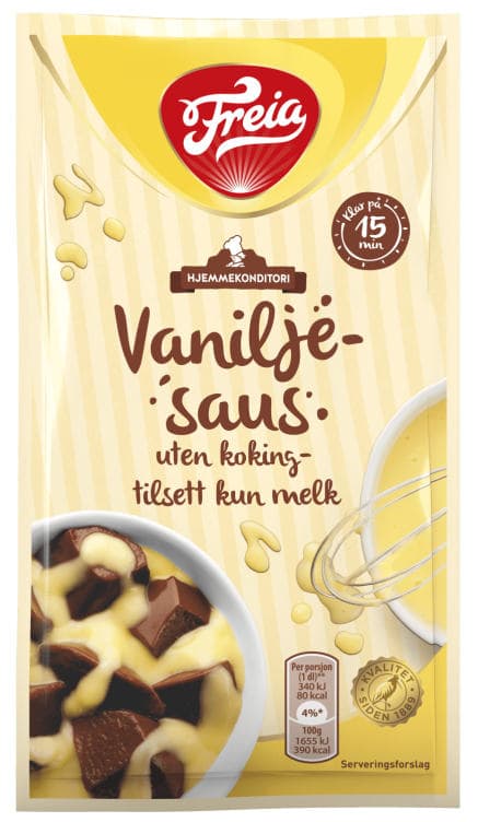 Vaniljesaus Instant 56g Freia