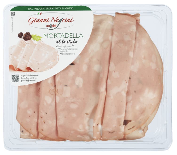 Mortadella med Trøffel 120g Negrini