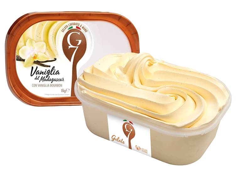 G7 Iskrem Vaniglia Del Madagascar 2l