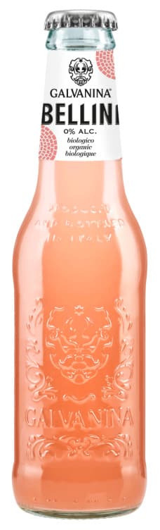 Bellini Mocktail Økologisk 200ml Galvanina