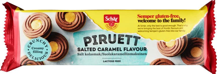 Piruett Salted Caramel Glutenfri Schär