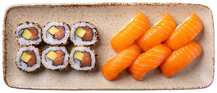 Ocean's 12 Laks og Avokado 320g Sushitake