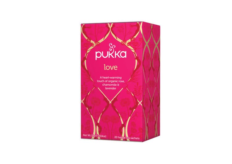 Love Te Rose og Kamille 20pos Pukka