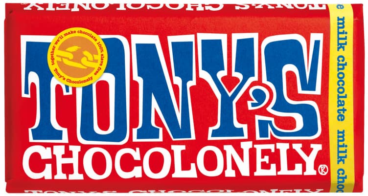 Milk Chocolate 180g Tony's