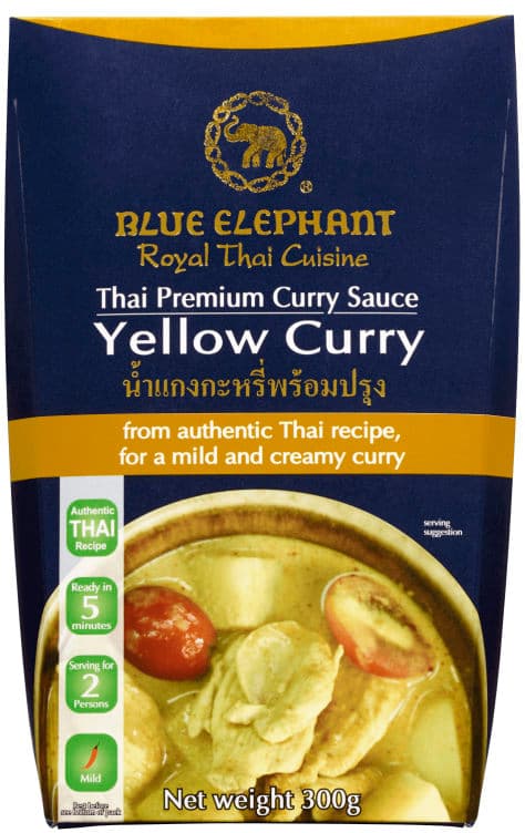Curry Sauce Yellow 300g Blue Elephant