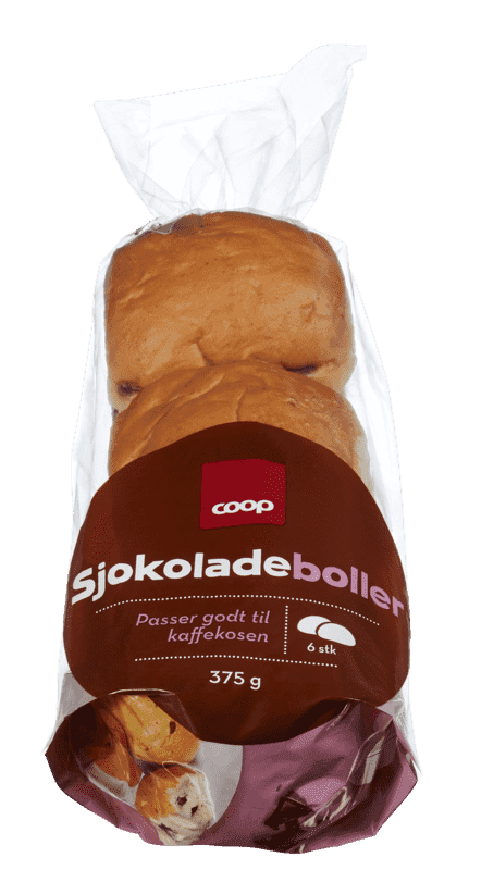 Coop Sjokoladeboller 6pk 390g