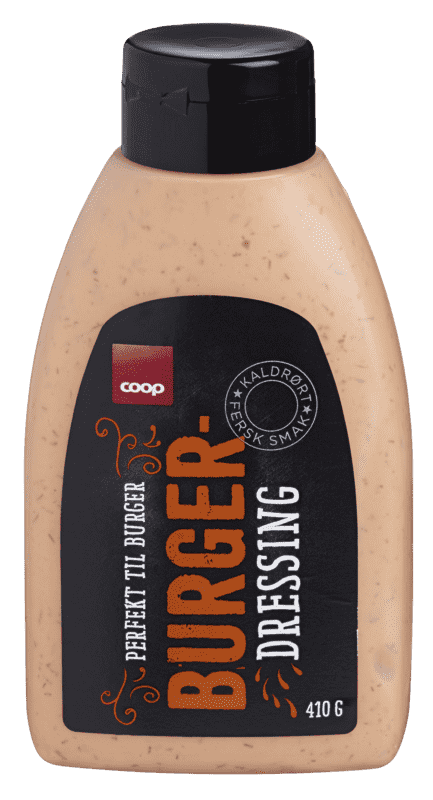 Burgerdressing 410g Coop