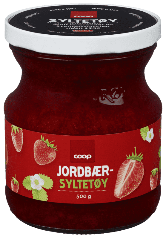 Jordbærsyltetøy 500g Coop
