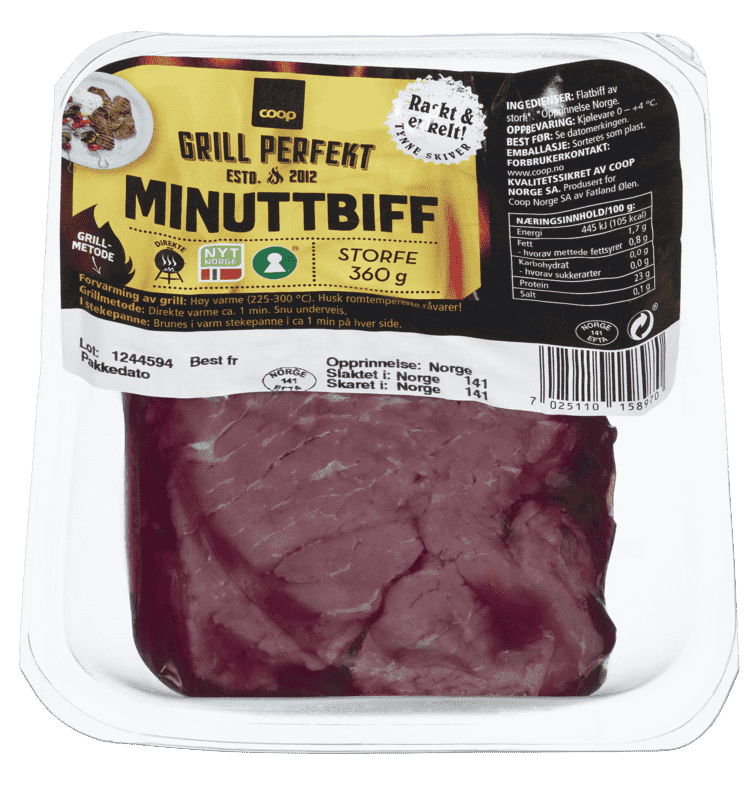 Minuttbiff 360g Coop