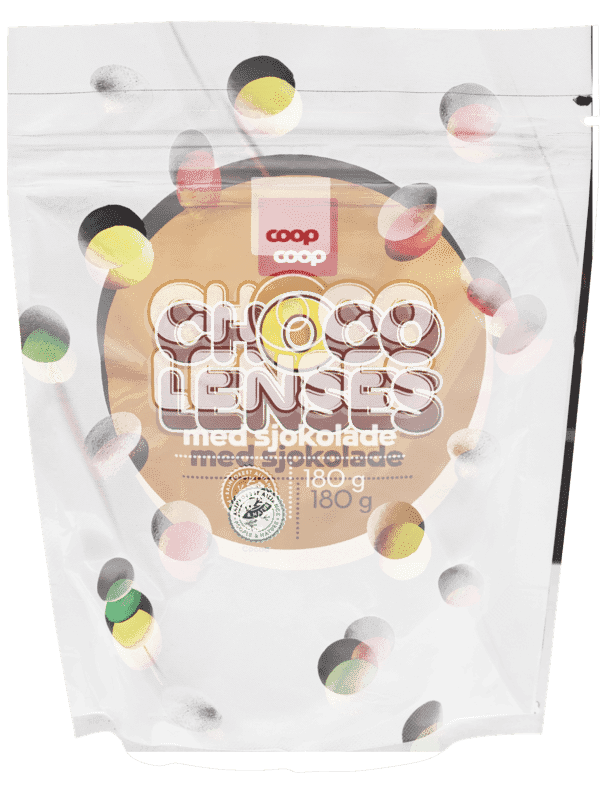 Coop Chocolate Lenses 180g
