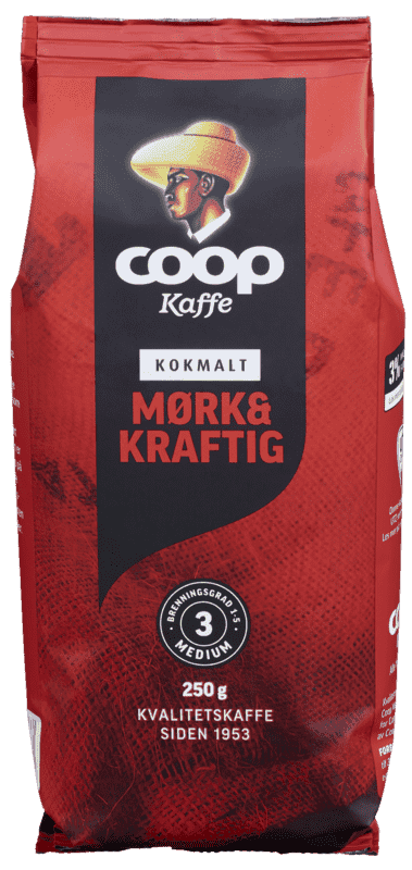 Kokmalt Kaffe Rød 250g Coop